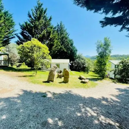 مكان تخييم 8 Pers Avec Terrasse - Api-1-52-1027 Camon (Languedoc-Roussillon)