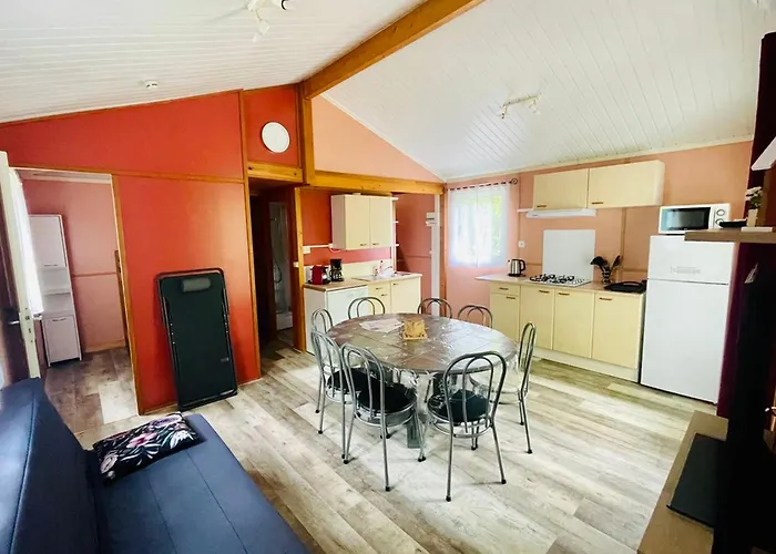 אתר קמפינג 8 Pers Avec Terrasse - Api-1-52-1027 Camon (Languedoc-Roussillon)